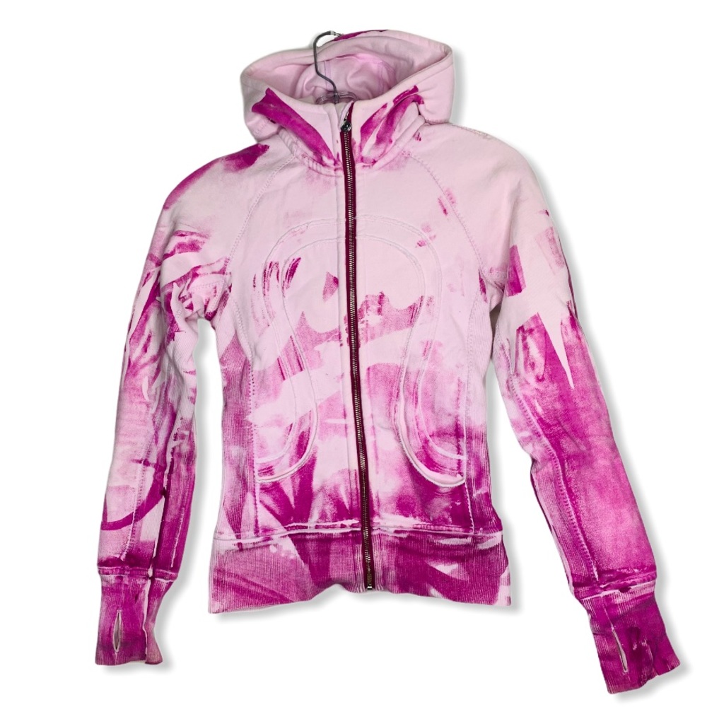 LULULEMON Jacket Special Edition Pink Tie Dye
